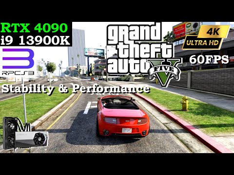 Grand Theft Auto V  4K ( 3 X IR ) 60FPS Patched | RPCS3 v0.0.26 | PC RTX 4090 + i9 13900K