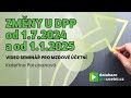 Změny u DPP od 1.7.2024 a od 1.1.2025, video školení pro účetní od AZ-DIALOG, ukázka 3 minuty