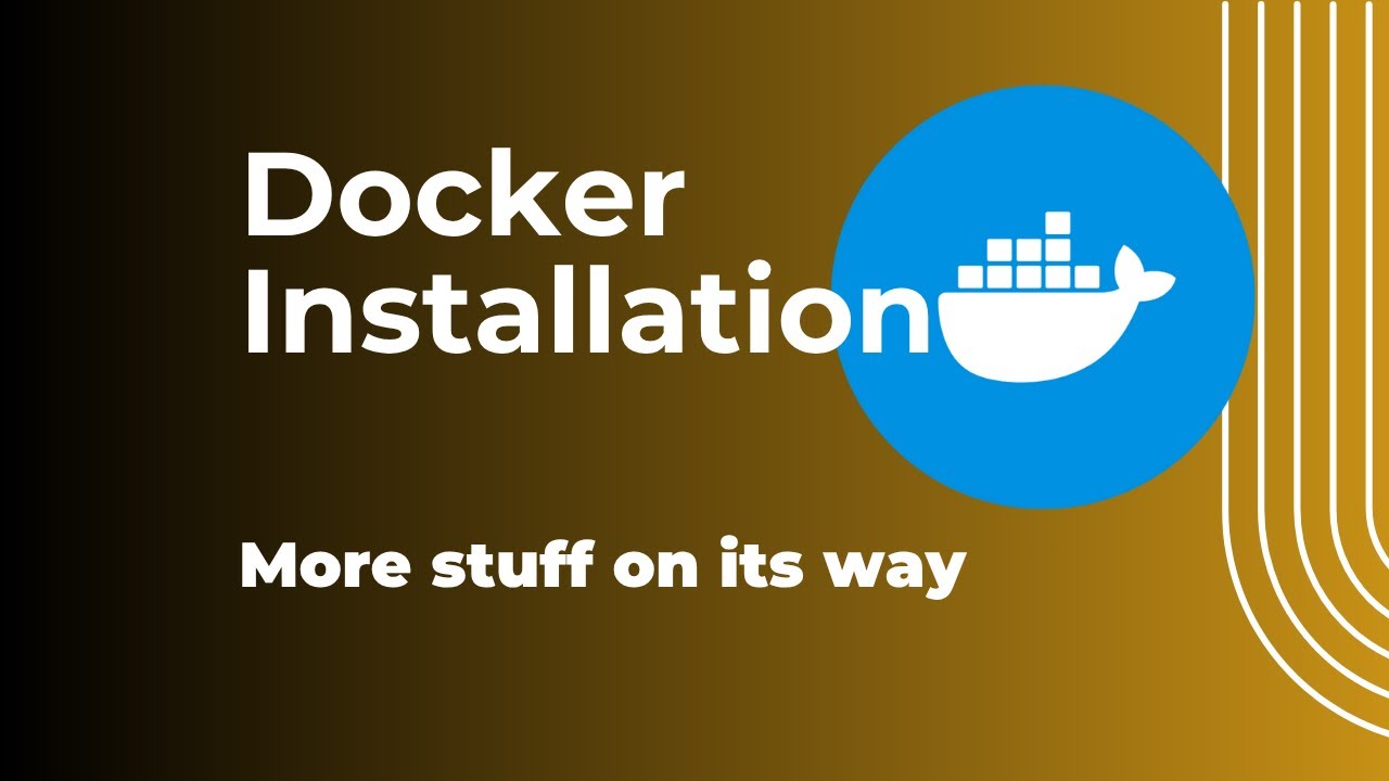 Quick Docker Installation - YouTube