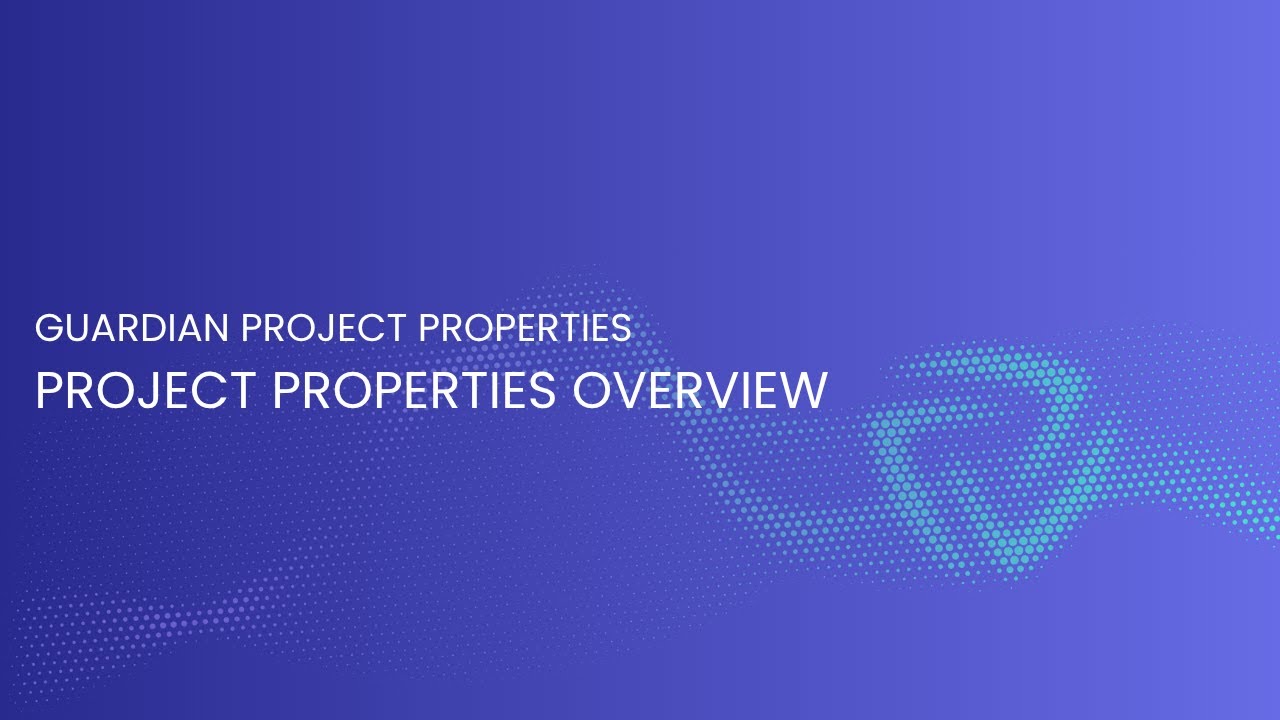 Project Properties - YouTube
