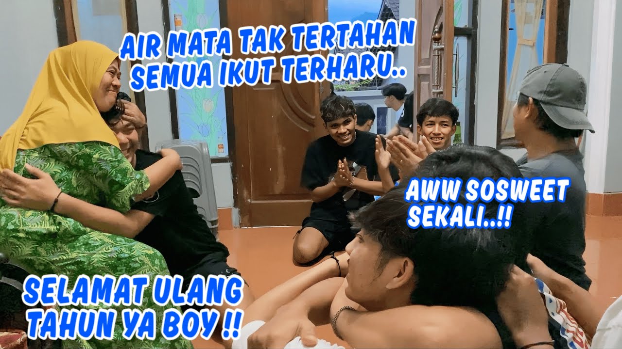 SUASANA YANG HARU BUKA BERSAMA DI ULANG TAHUN BOY !!