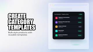 How to create a Category Template in TikTok Shop integration to save time and stay consistent