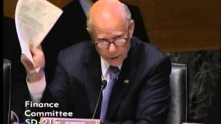 Senator Roberts' Remarks at Today's IRS Scandal Hearing in the Senate Finance Committee