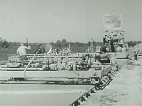 HEAVY EQUIPMENT ROAD WORK & 1930s WPA PROJECTS with Music_a.wmv