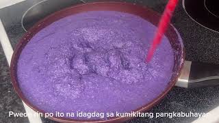 CASSAVA UBE KALAMAY | 15Minutes Lang May Kakanin Ka Na | Cassava Recipe