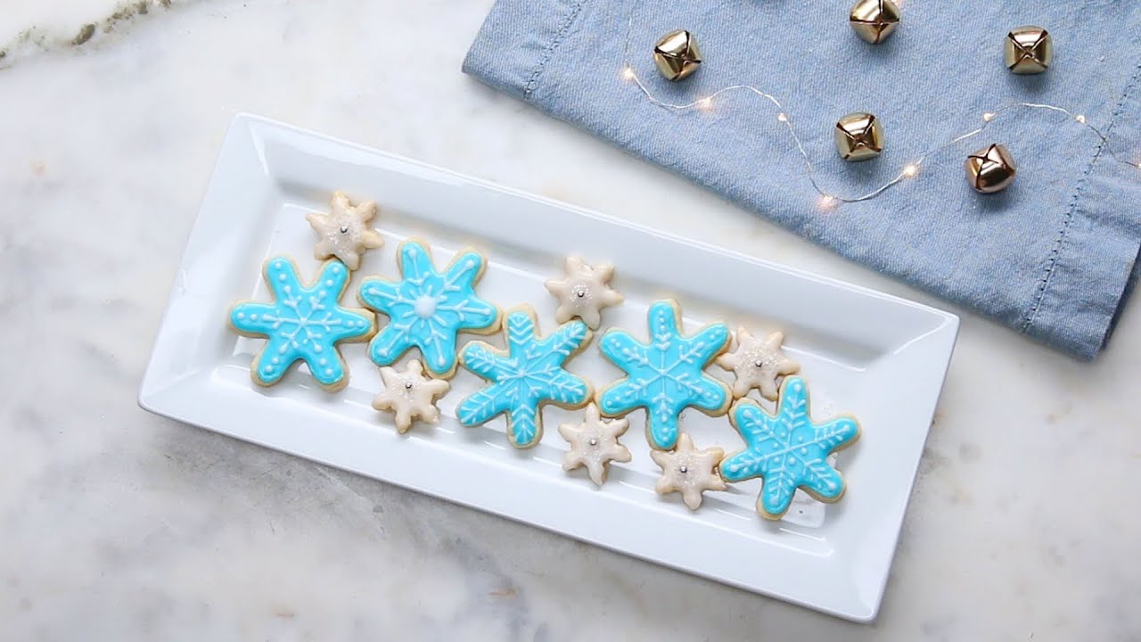 Snowflake Sugar Cookies You Won’t Believe Are Vegan | Tasty