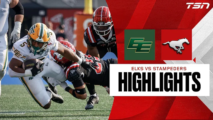 CFL Week 13: Edmonton Elks vs. Calgary Stampeders | FULL HIGHLIGHTS