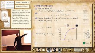 S8E13g: Component size distributions for standard random graphs