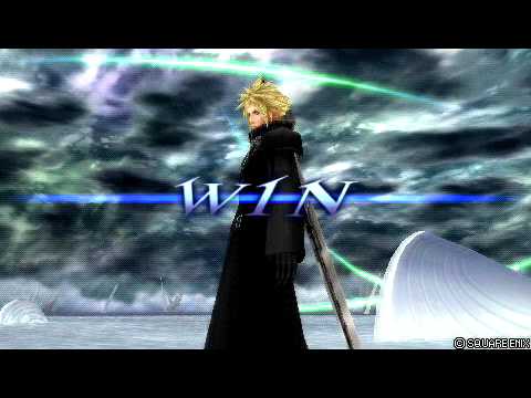 DISSIDIA FINAL FANTASY Cloud VS Jecht