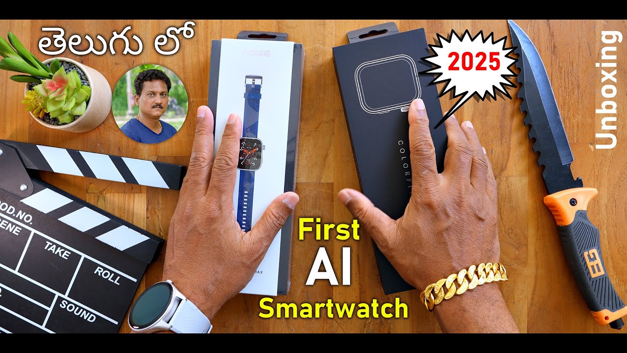 First AI Smartwatch 😱 Unboxing in Telugu...