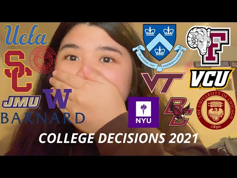 college decision reactions 2021!! (Columbia, NYU, Fordham, UW, and more!)