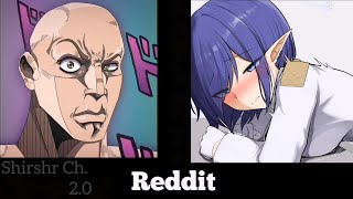 ANIME vs REDDIT (The Rock Reaction Meme) | BLUE ARCHIVE part 12
