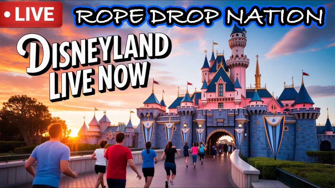 🔴 Watch Live At Disneyland For Rope Drop 3-01-2026