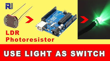 Using LDR wth Arduino, photoresistor with arduino RJT11