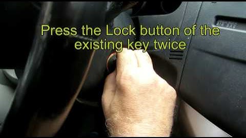 Programming an original remote control for MITSUBISHI GRANDIS 2012 with ADC 194 - Per Locks Israel