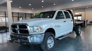 2018 Ram 2500 FLATBED DIESEL TRUCK 4WD AMERICAN TRUCK RAM 2500 4-Door Truck FOR SALE PORTLAND USED