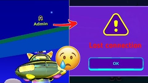 I SAW ADMIN AND LOST CONNECTION 🥲