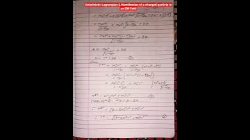 Lagrangian & Hamiltonian of EM field |hamiltonian mechanics | lagrangian |lagrangian mechanics #ias