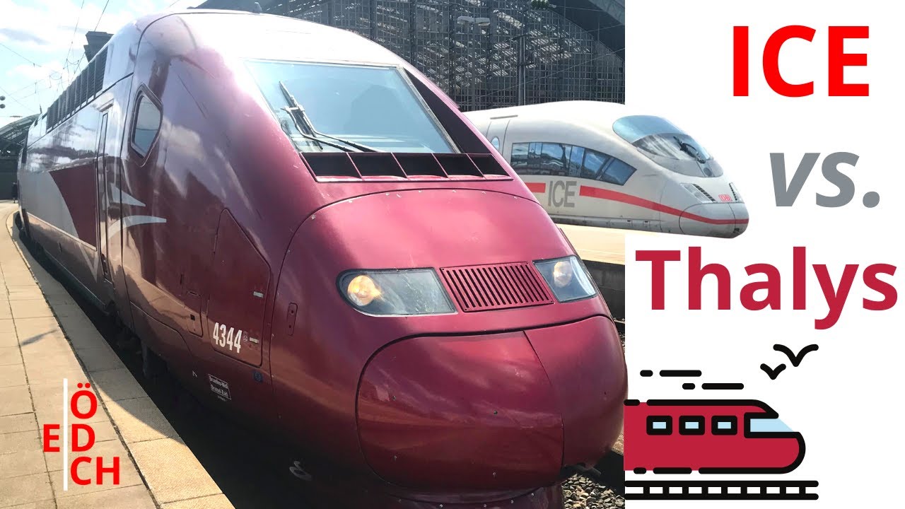 ICE vs. Thalys: Womit ist man besser unterwegs?