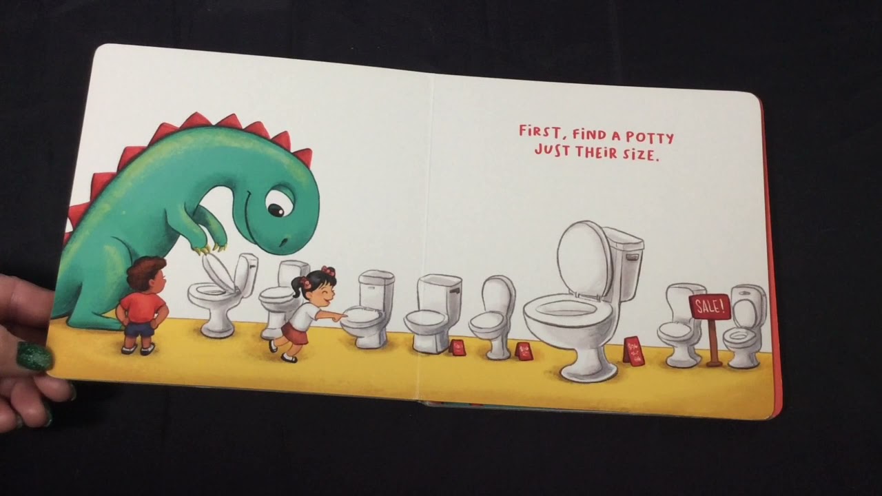 How To Potty Train A Dinosaur