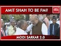 Amit Shah Arrives At Rashtrapathi Bhavan For Narendra Modi's Mega Swearing-In Ceremony