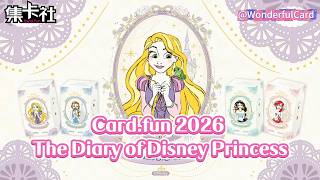 「Trailer」Card.fun 2026 The Diary of Disney Princess Card Collection Game On sale Beaty and Brave