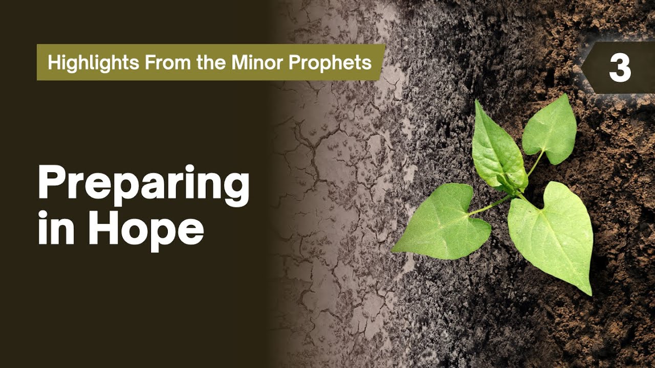 Sabbath Bible Lesson 3: Preparing in Hope - Highlights From the Minor Prophets