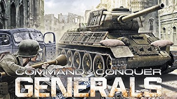Germany + Heavy Tank vs Soviet Union (MOD WW2) C&C Generals Zero Hour