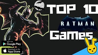 Top 10 best Batman games for Android & iOS 🦇| High Graphics screenshot 1