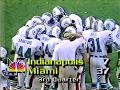 1984 Wk 04 Miami Defeats Indy 44-7, Extended Edit With Radio Call