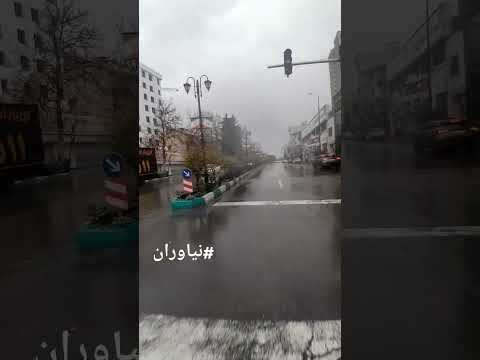 روز اول بهاری در تهران نیاوران 1 1 1404