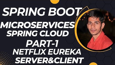 Spring Boot Microservices Tutorial Part 1 |Eureka Server & Client | Service-to-Service Communication