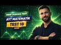 MEBİ AYT Matematik Tarama Testi 18 Çözümü (LİMİT SORU ÇÖZÜM)