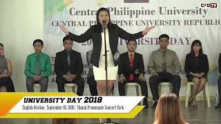 University Day 2018 English Oration Contest