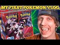 DESTINED RIVALS Release Day Vlog! (My First Pokémon Vlog)