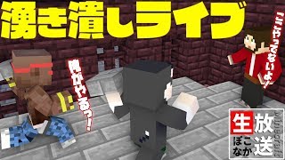 【マインクラフト┃今日も楽しくネザーの湧き潰し＆ウィザスケの頭狩りライブ！【生ぽこなかくら】