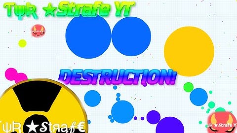 Awesome Splitrunning Agario Gameplay // TYR Clan //