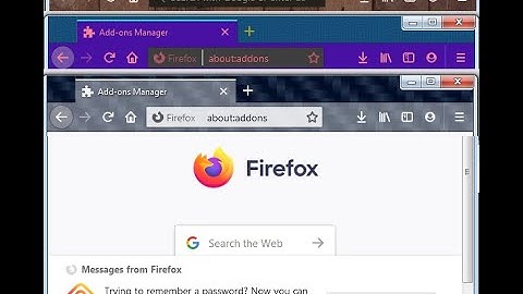 Use themes to change the look of Firefox