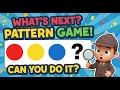 Can You Solve the Pattern?  | Fun Sequence Game for Kids