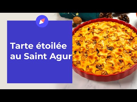 tarte-salée-étoilée-de-noël-au-saint-agur