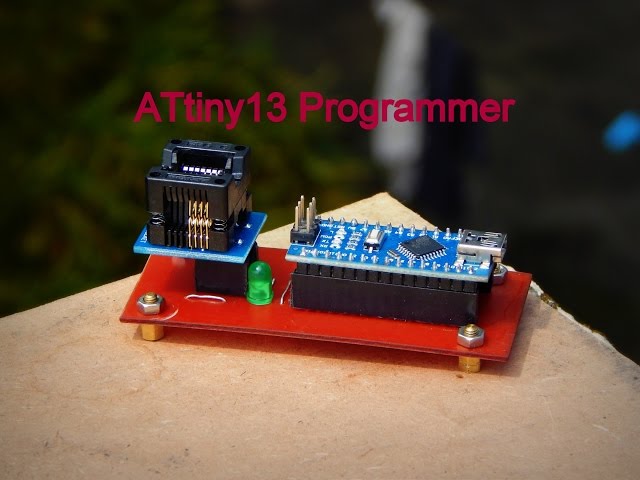 How To Program The Attiny13a With Arduino Nano Antonio Testing Of The