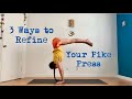 3 ways to refine your pike press to handstand with shana meyerson YOGAthletica