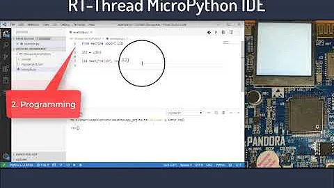 Program Embedded Operating System in MicroPython.