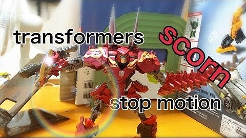transformers age of extinction scorn stop motion