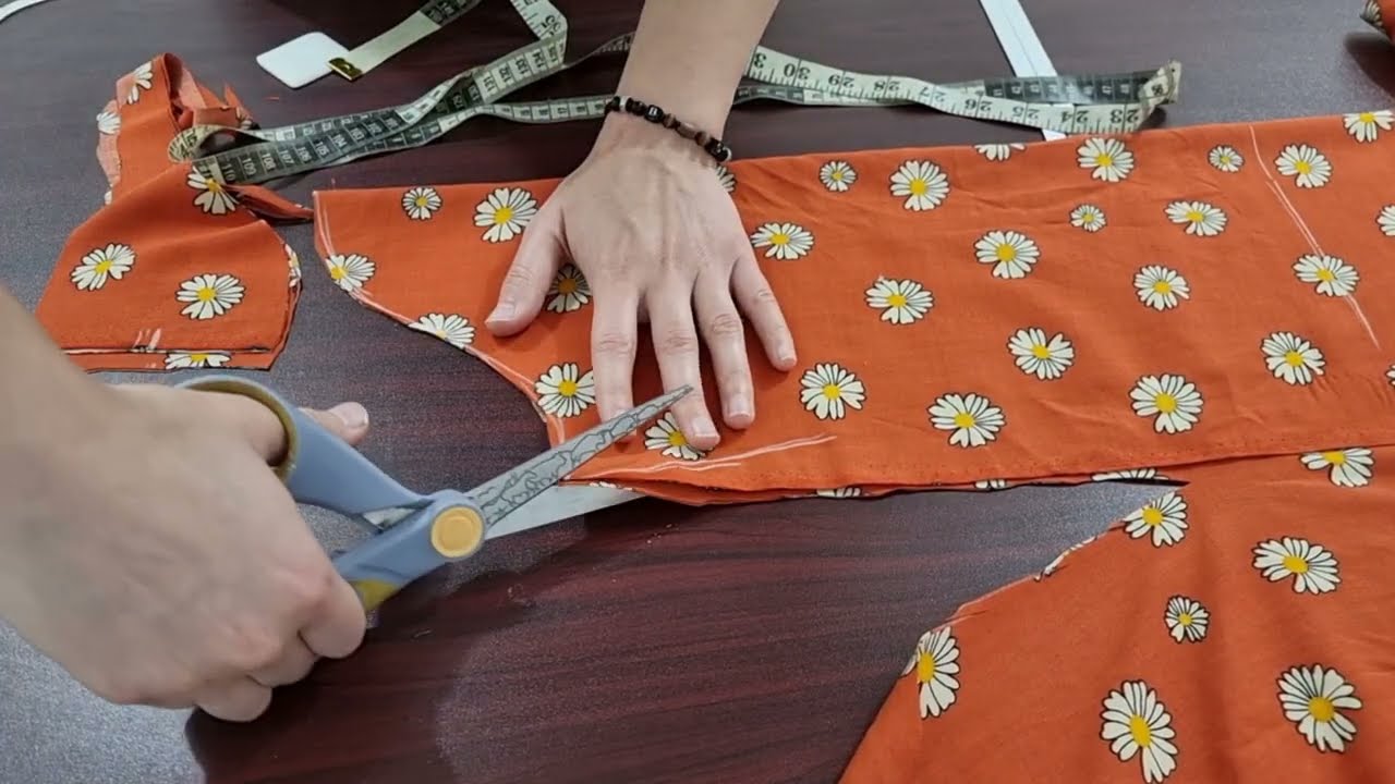 فصال دشداشة بسيط بأحسن طريقة/ مقاس M