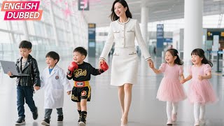 Unexpectedly Spent A Night With CEO, Ran Away!6 Years Later,5 Adorable Children Returned, Shocking