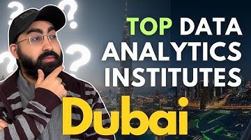 Top 3 Best Data Analytics Courses Institutes in Dubai | 100% Job Placement #datanalyticscourses