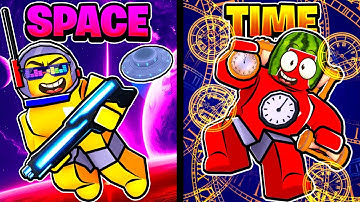 ELEMENTAL TYCOON BUT Space VS Time (OVERPOWERED ELEMENT)