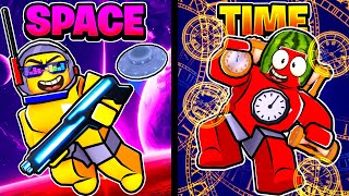 ELEMENTAL TYCOON BUT Space VS Time (OVERPOWERED ELEMENT)