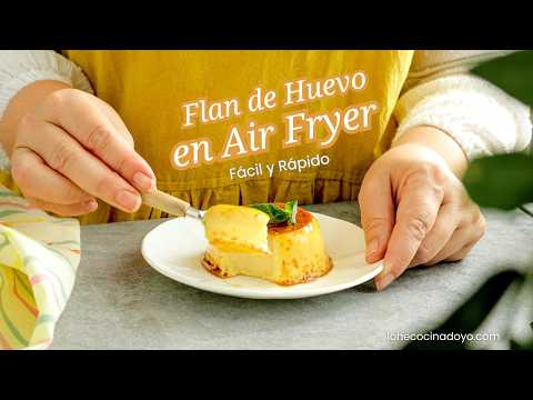 AIR FRYER Egg Flan | Silky Texture! | LHCY